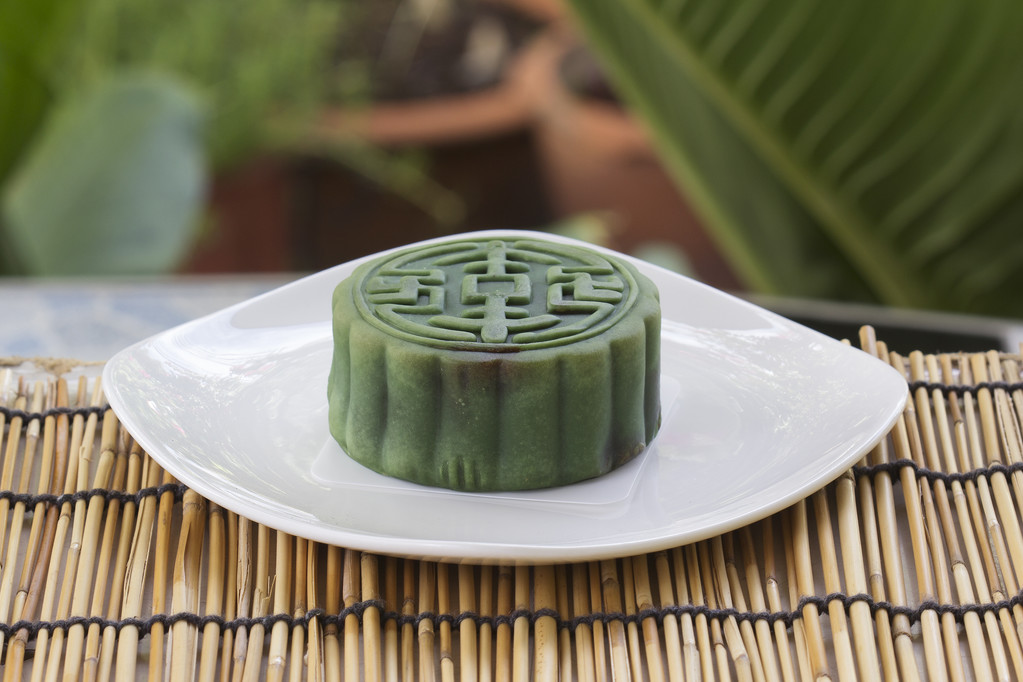 抹茶与红豆灌装月