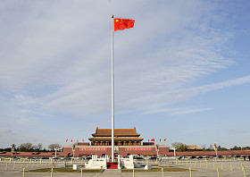 (中国北京的天安门广场)