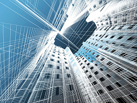 抽象的现代建筑图片