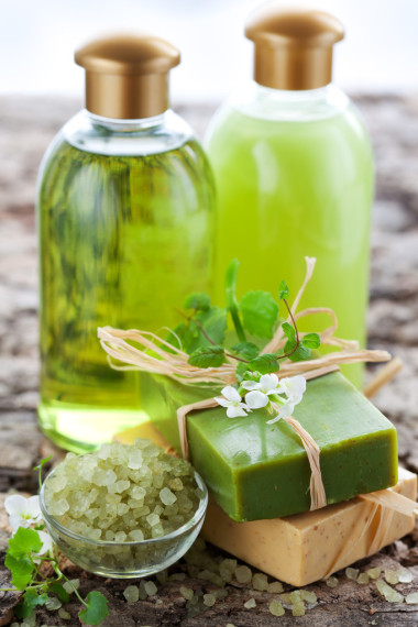 水疗美容产品照片