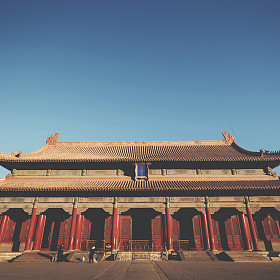 迷人的紫禁城北京图片