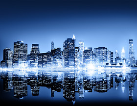 晚上纽约城图片