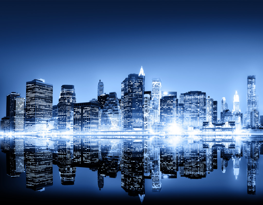 晚上纽约城图片