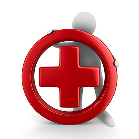 符号再加上在白色背景上。孤立的 3d 图像