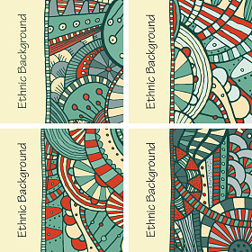 手绘种族背景设置