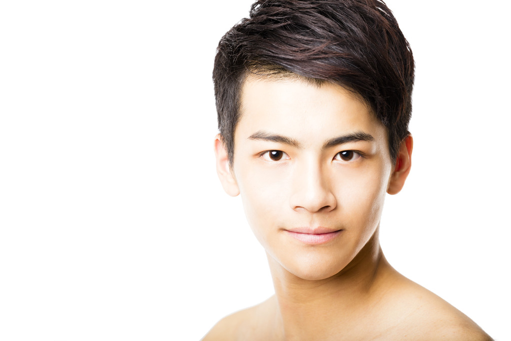 有魅力的年轻男子的肖像 有魅力的年轻男子的肖像