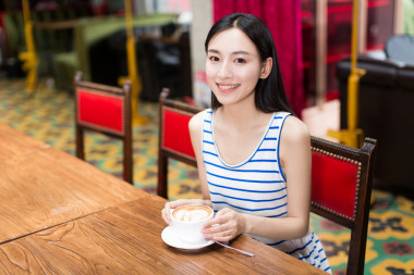 在我最喜歡的咖啡館圖片