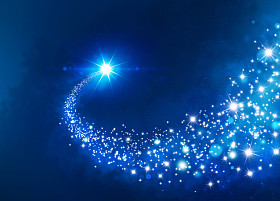 节日幸运星背景图片