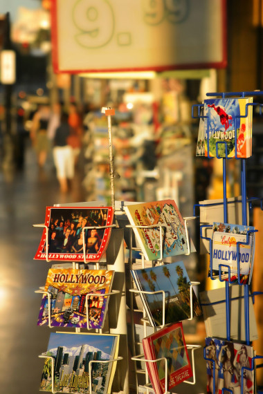 好萊塢的明信片圖片