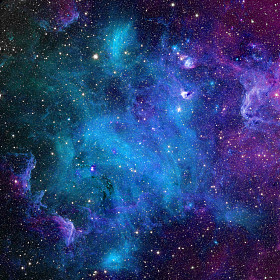 银河的星星。抽象空间背景图片
