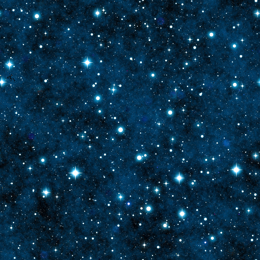 无缝模式类似于夜空与星星图片
