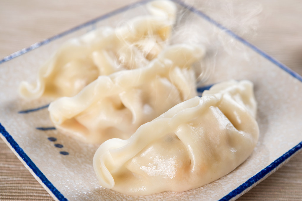 最受欢迎的中国菜饺子照片