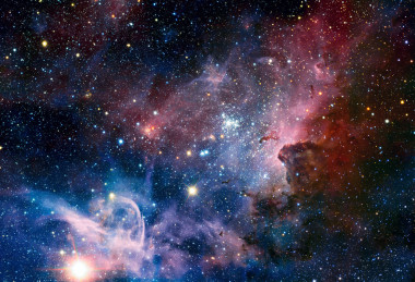 船底座星云在紅外線下的VLT圖像