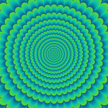 多彩抽象催眠多彩隧道照片