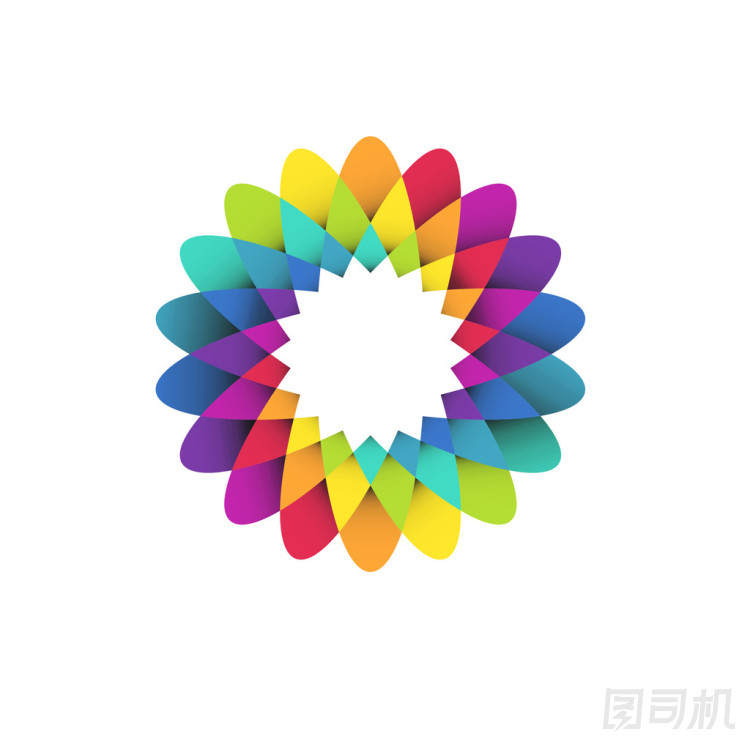彩虹花徽標(biāo)
