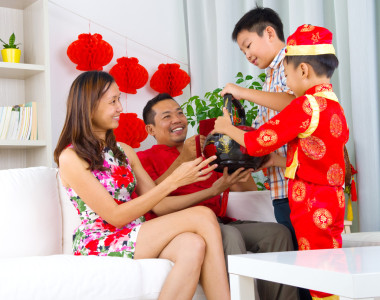 亚洲家庭照片