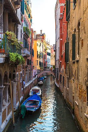 在意大利威尼斯运河图片