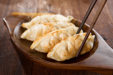 關(guān)閉了油炸餃子圖片