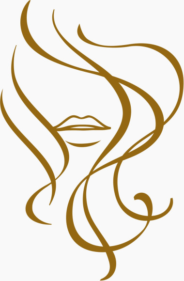 女性面部輪廓圖片