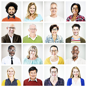 多样性的人和友情观照片