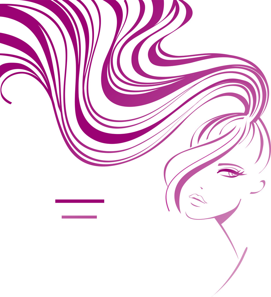 马尾辫的女孩 马尾辫的女孩