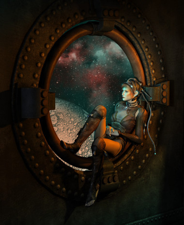 视野开阔，3d Cg