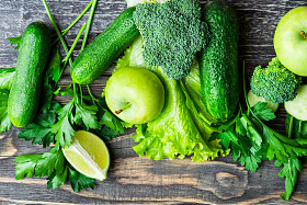 新鲜的绿色蔬菜图片