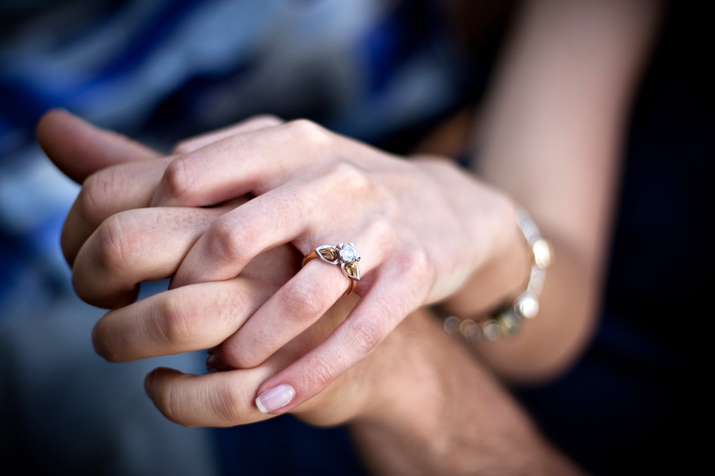 订婚戒指情侣图片 订婚戒指情侣图片