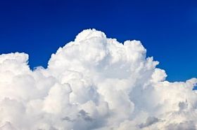 蓝蓝的天空云图片