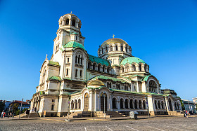 The Alexander Nevsky Cathedral is in Sofia