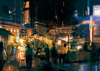 著名的購物街城市與多姿多彩的夜生活