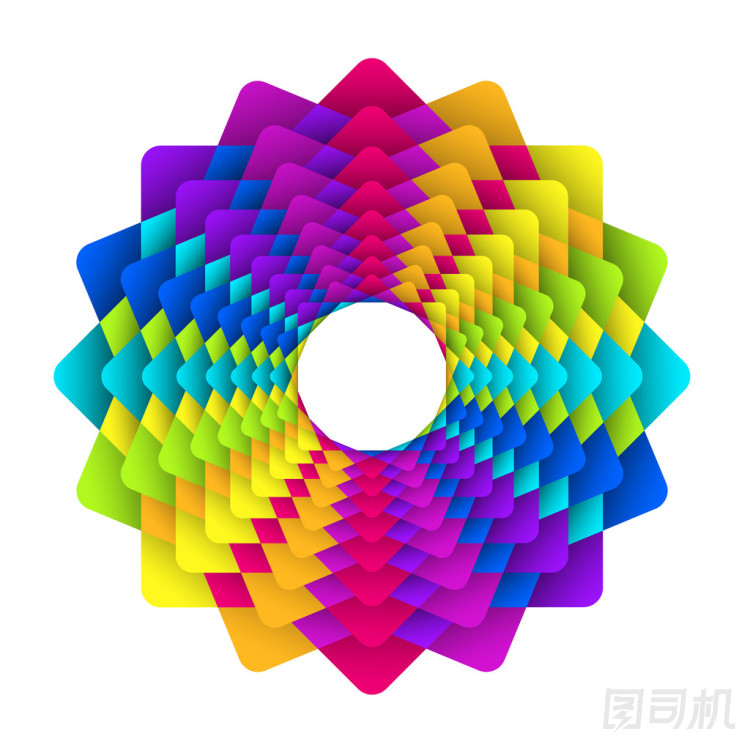 彩虹花徽標(biāo)