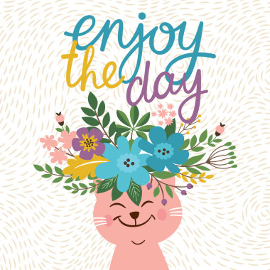 名片設(shè)計(jì)-享受這一天圖片