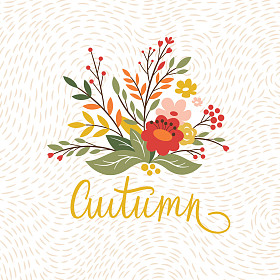 秋卡设计图片