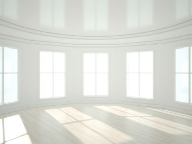 空的现代室内三维图图片