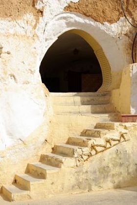 非洲突尼斯——2012年8月3日:电影《星瓦》的场景