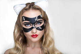 万圣节化妆艺术