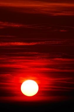 美麗壯觀的日出