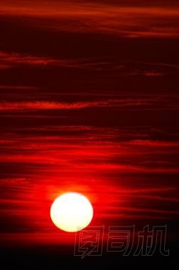 美麗壯觀的日出