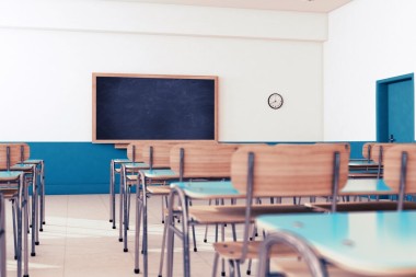 空的學(xué)校課堂