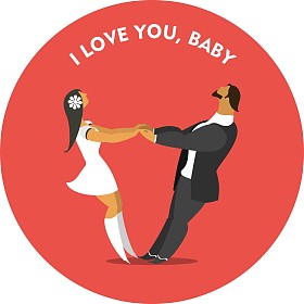 恋爱中的夫妻图片