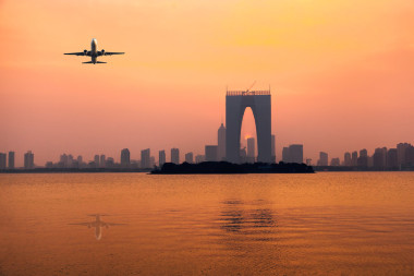 金雞湖湖和東大門的塵土