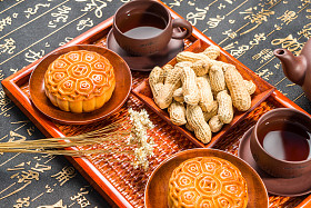 中国的中秋节月