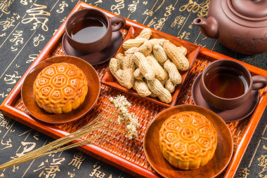 中國的中秋節(jié)月餅圖片