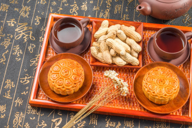 中國的中秋節(jié)月餅圖片