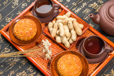 中國的中秋節(jié)月餅圖片