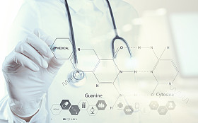 化学家医生手绘图化学公式图片