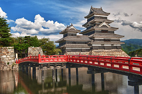 松本城堡图片