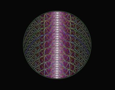 抽象的分形图像