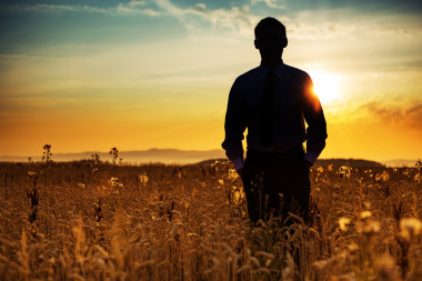 其中玉米商人剪影